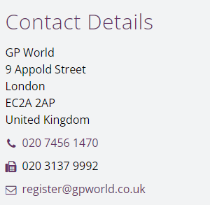 Contact GP World