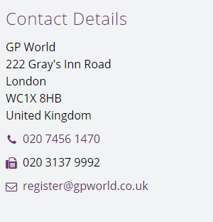 Contact GP World